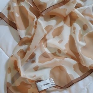 Vintage Liz Claiborne 20" Square Scarf